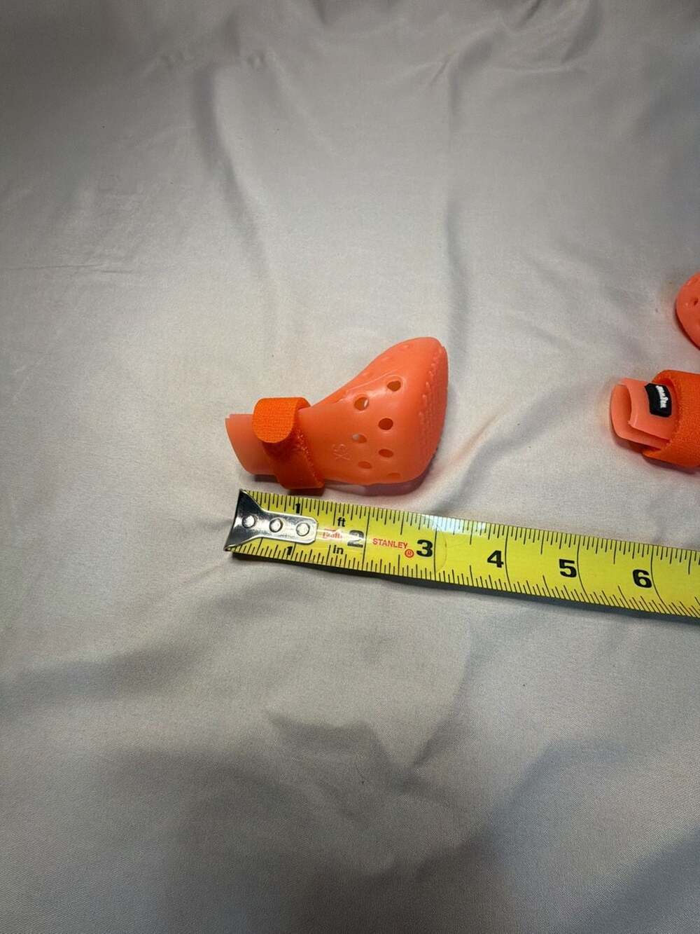 Wagwear WagWellies Mojave Dog Boots in Neon Orange, Size XS - Picture 7 of 8